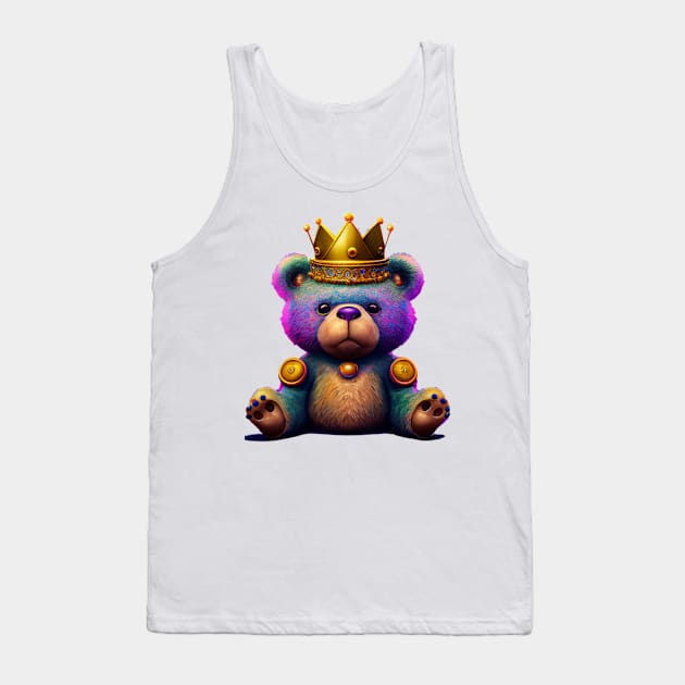 Teddy Bear Tank Top by Discover Madness